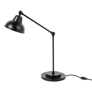 Čierna stolná lampa Xavi - White Label
