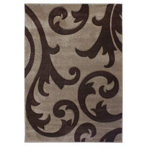 Béžovo-hnedý koberec Flair Rugs Elude Beige Brown, 80 × 150 cm