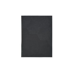 Čierne prestieranie Zone Hexagon, 30 × 40 cm