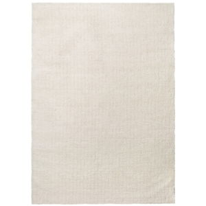 Biely koberec Universal Shanghai Liso Blanco, 80 × 150 cm
