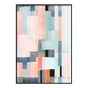 Plagát DecoKing Abstract Panels, 100 x 70 cm