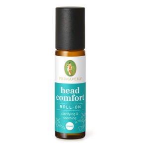 Aróma roll-on proti boleniu hlavy Primavera Head Comfort, 10 ml