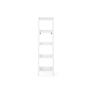 Biely rebrík s policami Monobeli Amy, výška 166 cm