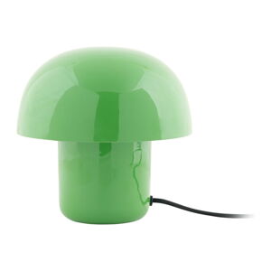Zelená stolová lampa s kovovým tienidlom (výška  20 cm) Fat Mushroom – Leitmotiv