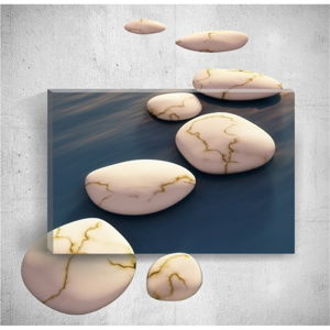 Nástenný 3D obraz Mosticx Pebbles, 40 × 60 cm
