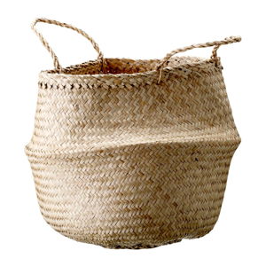 Úložný košík z morskej trávy Bloomingville Basket, ø 40 cm