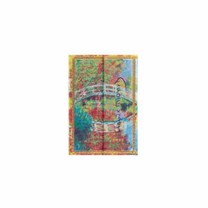 Týždenný diár s magnetickým zatváraním na rok 2022 Paperblanks Monet (Bridge), Letter to Morisot, 10 x 14 cm