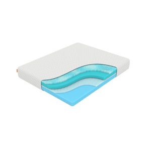 Mäkký matrac z pamäťovej peny Enzio Ocean Soft Transform, 160 x 200 cm, výška 23 cm