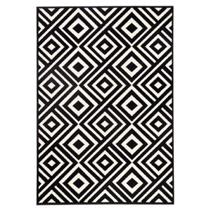 Čierno-krémový koberec Zala Living Art, 160 × 230 cm