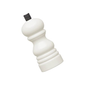 Biely mlynček na korenie Kitchen Craft Masterclass, dĺžka 12 cm