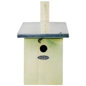 Búdka pre vtáčiky z borovicového dreva Esschert Design, 21,5 × 33,3 cm