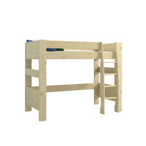 Detská poschodová posteľ z borovicového dreva Steens For Kids, výška 164 cm