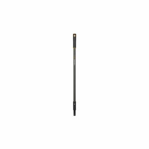 Čierna hliníková násada Fiskars QuikFit™, dĺžka 87,5 cm