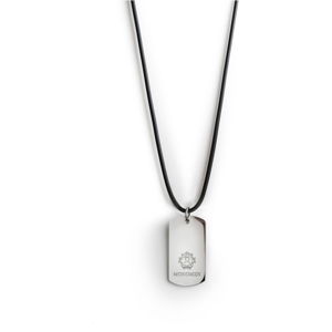 Pánsky náhrdelník s príveskom z antikoro ocele Monomen Duro