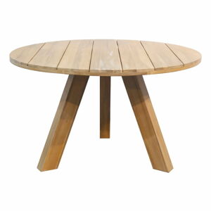 Záhradný jedálenský stôl s doskou z agátového dreva WOOOD Abby, ø 129 cm