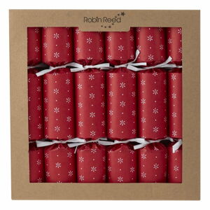 Súprava 6 vianočných crackerov Robin Reed Paper Decorations