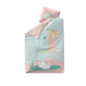 Detské bavlnené obliečky Flexa Little Princess, 140 × 200 cm + 50 × 70 cm