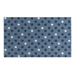 Modrá rohožka Zala Living Design Star Blue, 50 × 70 cm