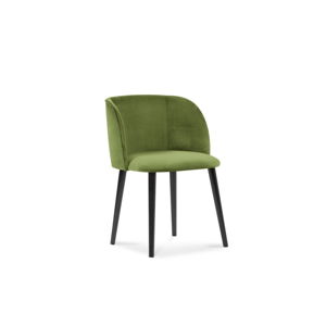Zelená jedálenská stolička so zamatovým poťahom Windsor & Co Sofas Aurora