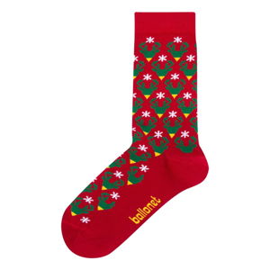 Ponožky v darčekovom balení Ballonet Socks Season's Greetings Socks Card with Caribou, veľkosť 41 - 46
