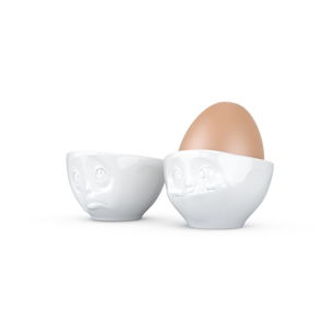 Sada 2 bielych kalíškov na vajíčka Oh please 58 products