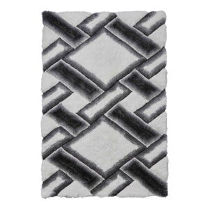 Sivo-biely koberec Think Rugs Noble House, 150 × 230 cm