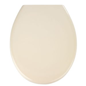 Svetloružové WC sedadlo s jednoduchým zatváraním Wenko Premium Ottana, 45,2 × 37,6 cm