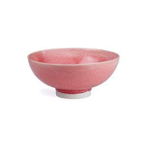 Ružová porcelánová miska Kähler Design Unico, ⌀ 18 cm