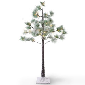 Dekoratívny LED stromček DecoKing Snowpine, výška 1 m