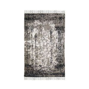 Modro-béžový bavlnený koberec HSM collection Colorful Living Porro, 200 × 300 cm
