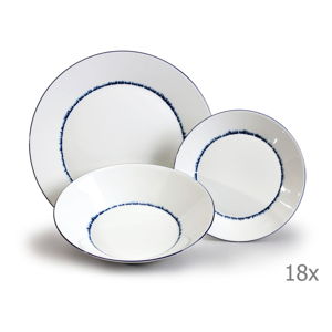 Súprava 18 porcelánových tanierov Thun Tom