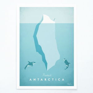 Plagát Travelposter Antarctica, A3