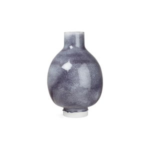 Tmavosivá porcelánová voľne stojacia váza Kähler Design Unico, výška 50 cm