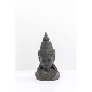 Dekoratívna sivá soška Kare Design Asia, výška 72 cm