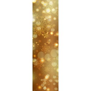 Behúň Gold Shimmer, 40 × 140 cm