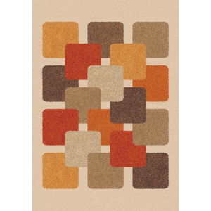 Hnedo-béžový koberec Universal Boras, 133 x 190 cm