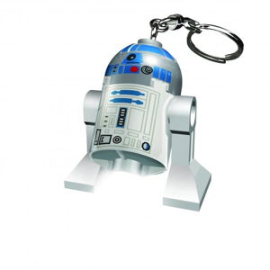 Svietiaca kľúčenka LEGO® Star Wars R2D2