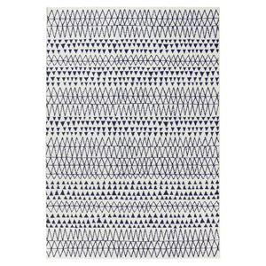 Krémovo-čierny koberec Mint Rugs Madison, 120 × 170 cm