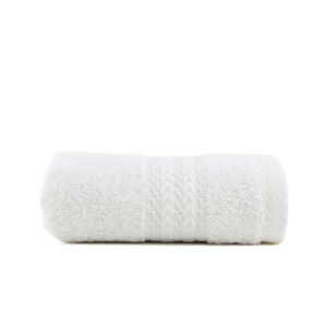 Biely uterák z čistej bavlny Foutastic, 30 × 50 cm