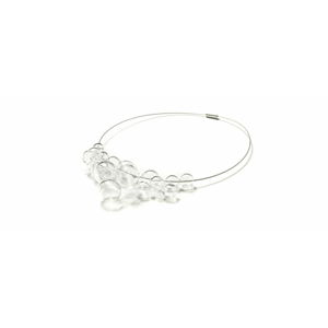 Sklenený náhrdelník Ko-ra-le Crystal foam