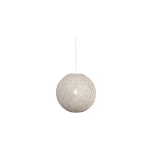 Biele stropné svietidlo LABEL51 Twist, ⌀ 30 cm