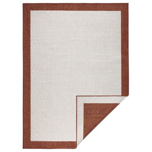 Červeno-krémový vonkajší koberec Bougari Panama, 80 x 150 cm