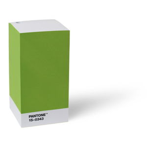 Zelený stojan na ceruzku / poznámkový blok Pantone