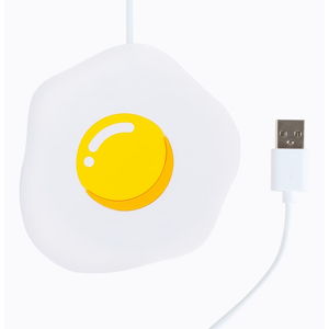 USB ohrievač na nápoje Just Mustard Eggciting