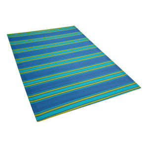 Modrý vonkajší koberec Monobeli Curito, 120 x 180 cm