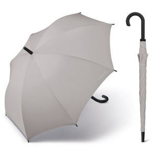 Svetlosivý tyčový dáždnik Ambiance Esprit, ⌀ 105 cm