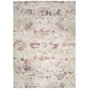 Béžový koberec s prímesou bavlny Universal Chenile Beig, 60 × 110 cm