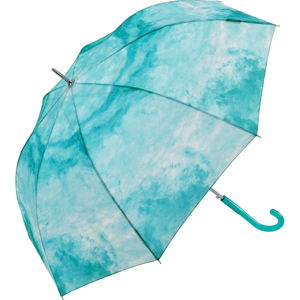 Zelený dáždnik odolný proti vetru Ambiance Cloud Effect, ⌀ 122 cm