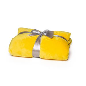 Žltá deka Tarami, 200 × 150 cm
