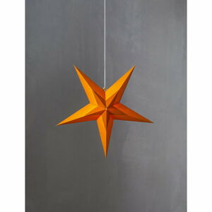 Oranžová vianočná svetelná dekorácia Star Trading Diva